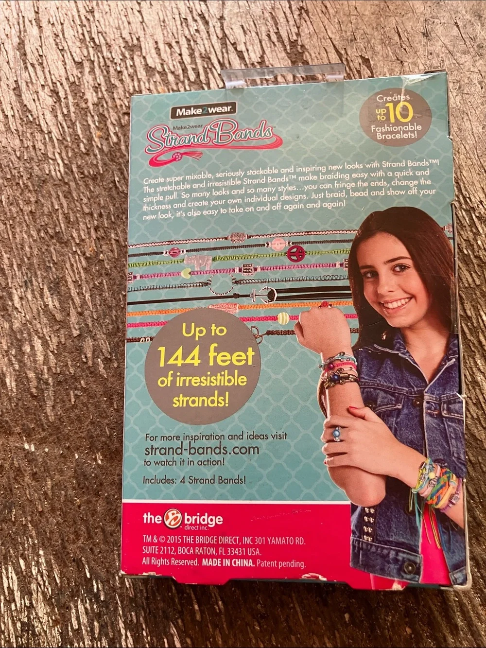 Strand Bands Multi Band Pack - Teal, Purple, Black, Gold